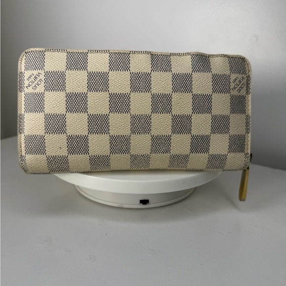 ❌❌SOLD: Authentic LOUIS VUITTON Damier Azur Zippy Wallet - Picture 4 of 12
